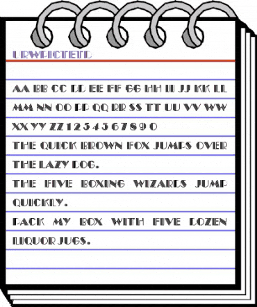 URWPictetD Regular animated font preview URWPictetD Regular animated font preview