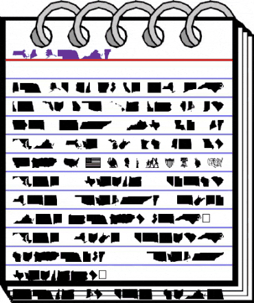 US-Bats Normal animated font preview US-Bats Normal animated font preview