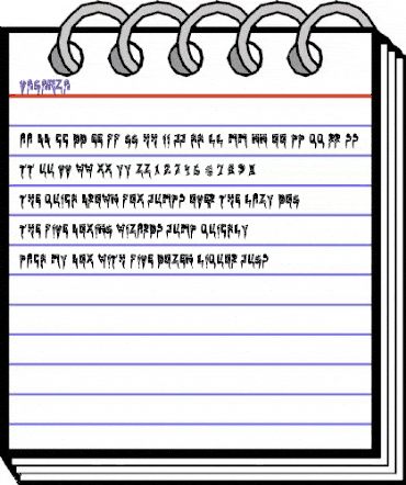 VAGANZA Regular animated font preview VAGANZA Regular animated font preview