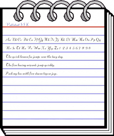 ValletortSSK Regular animated font preview ValletortSSK Regular animated font preview