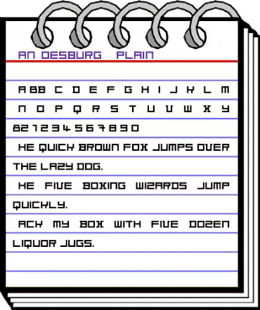 VanDoesburgAT plain animated font preview VanDoesburgAT plain animated font preview