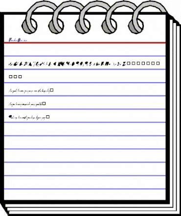 Vaniline Regular animated font preview Vaniline Regular animated font preview