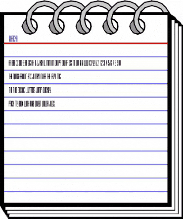 Varicka Regular animated font preview Varicka Regular animated font preview