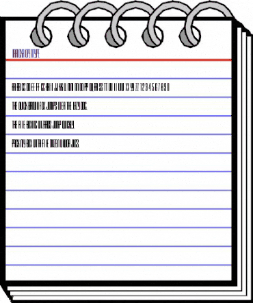 Varicka Regular animated font preview Varicka Regular animated font preview