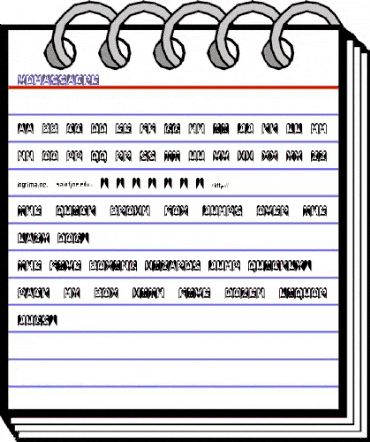 VDMassacre Regular animated font preview VDMassacre Regular animated font preview