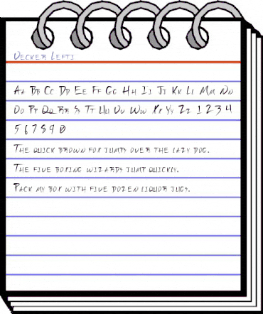 Vecker Lefti Regular animated font preview Vecker Lefti Regular animated font preview