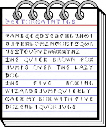 VectorPaintigs Regular animated font preview VectorPaintigs Regular animated font preview