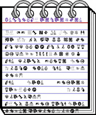 VectorPaintingOne Regular animated font preview VectorPaintingOne Regular animated font preview