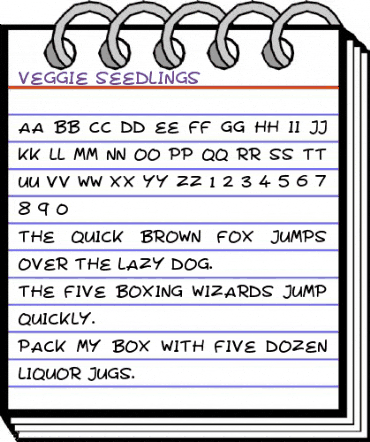 Veggie Seedlings Regular animated font preview Veggie Seedlings Regular animated font preview