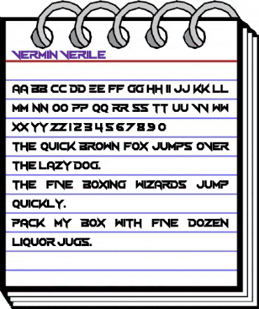 Vermin Verile Regular animated font preview Vermin Verile Regular animated font preview