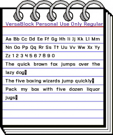 VersaBlock-Personal-Use-Only Regular animated font preview VersaBlock-Personal-Use-Only Regular animated font preview