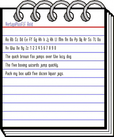 VertigoPlusFLF Bold animated font preview VertigoPlusFLF Bold animated font preview