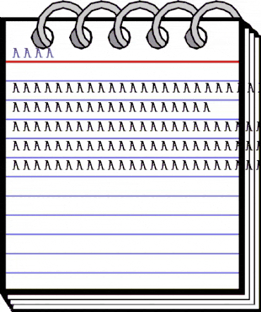 vhtr Regular animated font preview