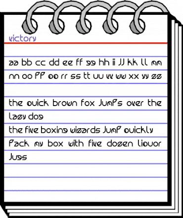 victory Regular animated font preview victory Regular animated font preview