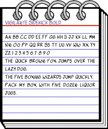 Vigilante Sidekick Bold animated font preview Vigilante Sidekick Bold animated font preview