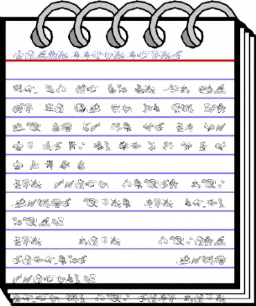 VignettSketches Regular animated font preview