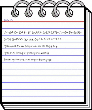 Vilova Regular animated font preview Vilova Regular animated font preview