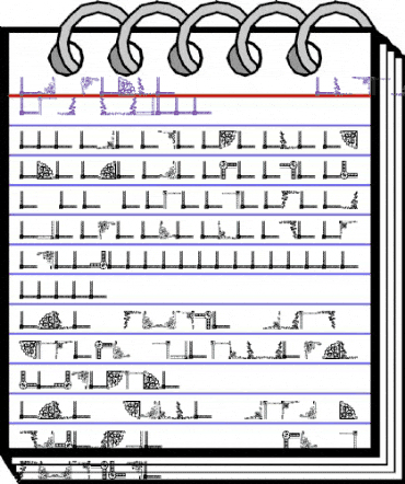 Vintage Decorative Corners 10 Regular animated font preview Vintage Decorative Corners 10 Regular animated font preview