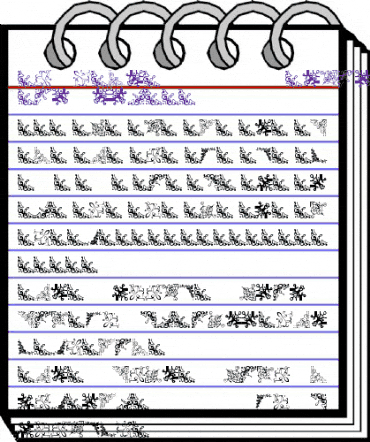 Vintage Decorative Corners 13 Regular animated font preview Vintage Decorative Corners 13 Regular animated font preview