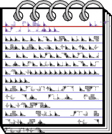 Vintage Decorative Corners 15 Regular animated font preview Vintage Decorative Corners 15 Regular animated font preview