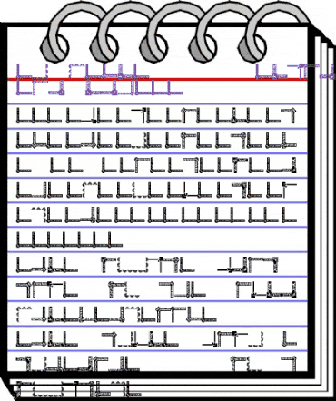 Vintage Decorative Corners 19 Regular animated font preview Vintage Decorative Corners 19 Regular animated font preview