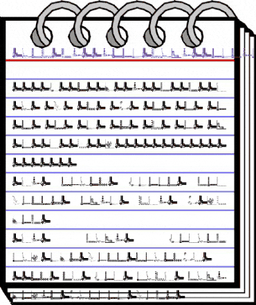 Vintage Decorative Corners 28 Regular animated font preview Vintage Decorative Corners 28 Regular animated font preview