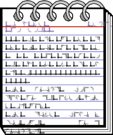 Vintage Decorative Corners 5 Regular animated font preview Vintage Decorative Corners 5 Regular animated font preview