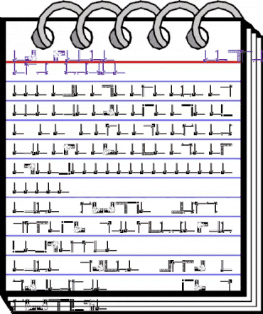 Vintage Decorative Corners 6 Regular animated font preview Vintage Decorative Corners 6 Regular animated font preview