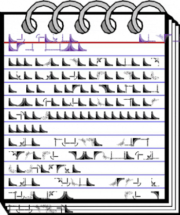 Vintage Decorative Corners 7 Regular animated font preview Vintage Decorative Corners 7 Regular animated font preview