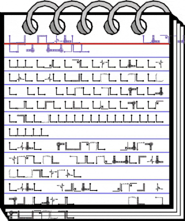 Vintage Decorative Corners 9 Regular animated font preview Vintage Decorative Corners 9 Regular animated font preview