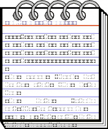 Vintage Frames 16 Regular animated font preview