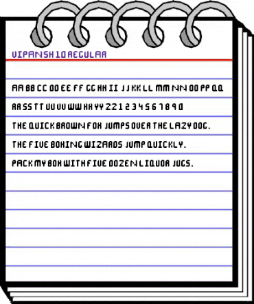 Vipansh 1.0 Regular animated font preview Vipansh 1.0 Regular animated font preview