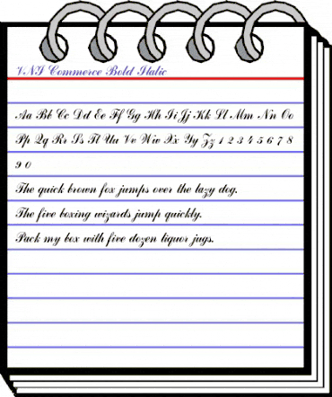 VNI-Commerce Bold-Italic animated font preview VNI-Commerce Bold-Italic animated font preview