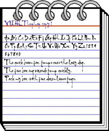 VNIHLThuphap Regular animated font preview VNIHLThuphap Regular animated font preview