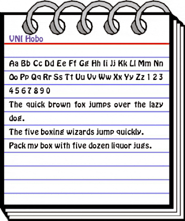 VNI-Hobo Normal animated font preview VNI-Hobo Normal animated font preview