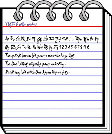 VNI-Ongdo (nobita) Normal animated font preview