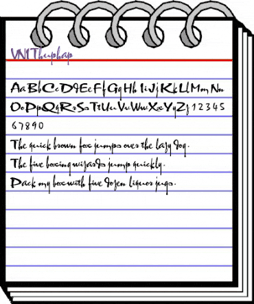 VNthufap Normal animated font preview VNthufap Normal animated font preview