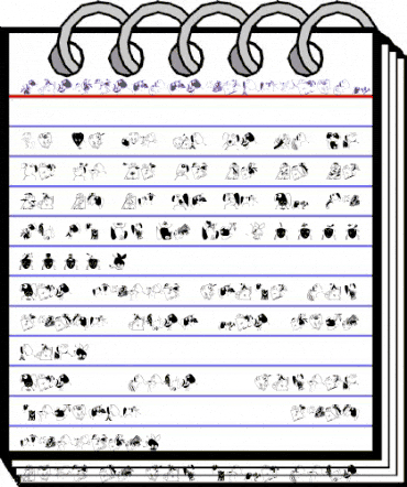 Voelkerfreundschaft Regular animated font preview Voelkerfreundschaft Regular animated font preview