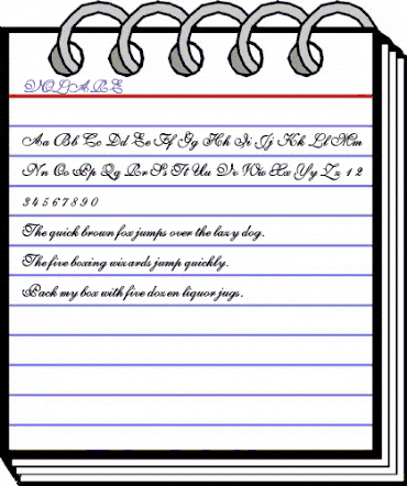 VOLARE Normal animated font preview VOLARE Normal animated font preview