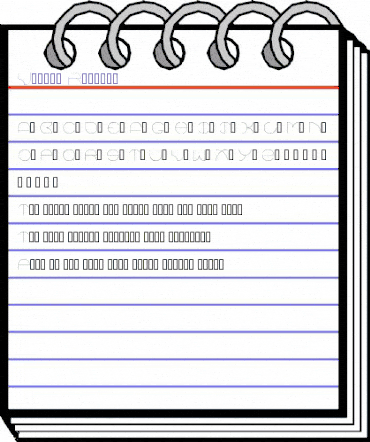 Voodoo Regular animated font preview