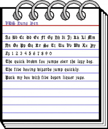 VPS Hung Yen Regular animated font preview VPS Hung Yen Regular animated font preview