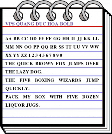 VPS Quang Duc Hoa Bold animated font preview VPS Quang Duc Hoa Bold animated font preview