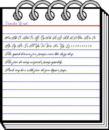 VracterWork Regular animated font preview VracterWork Regular animated font preview