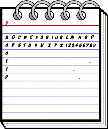 Vraoum Regular animated font preview Vraoum Regular animated font preview