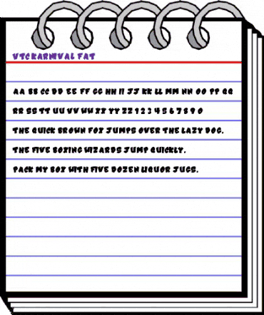 VTC-Karnival Fat animated font preview VTC-Karnival Fat animated font preview