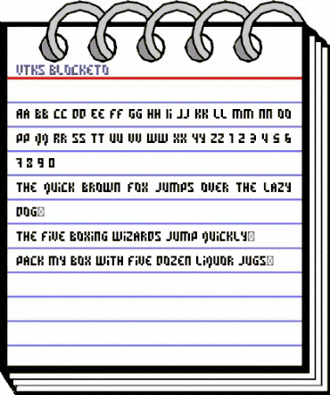 vtks blocketo Regular animated font preview vtks blocketo Regular animated font preview