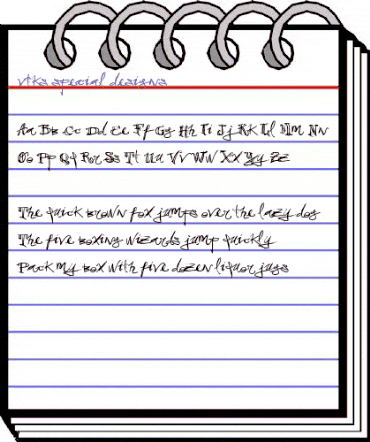 vtks special designs Regular animated font preview vtks special designs Regular animated font preview