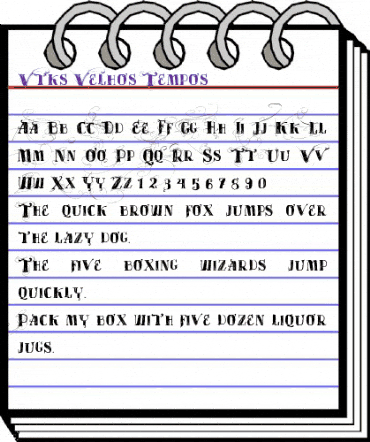 Vtks Velhos Tempos Regular animated font preview Vtks Velhos Tempos Regular animated font preview