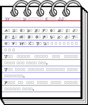 Wahoo Display Caps SSi Regular animated font preview Wahoo Display Caps SSi Regular animated font preview
