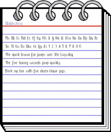 Waldschraz Waldschraz animated font preview Waldschraz Waldschraz animated font preview